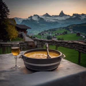 Fondue-grimpette